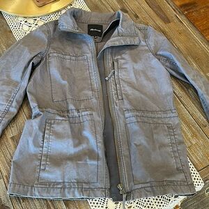 Madewell utility jacket. Smoke grey size M